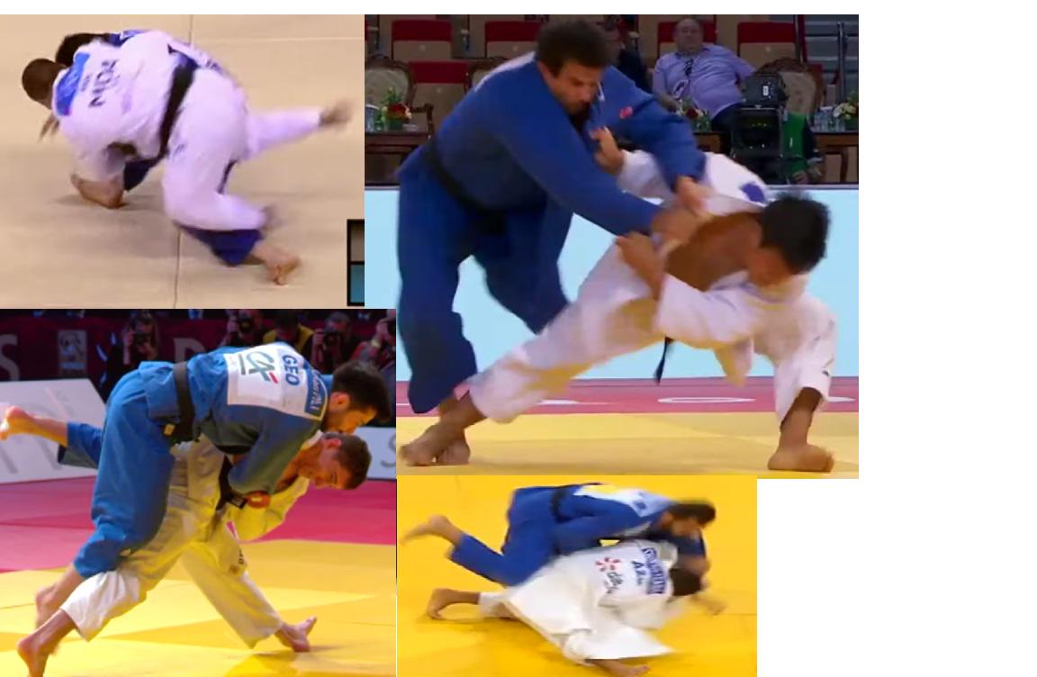 Something I noticed about competition Tai Otoshi foot positioning. The feet  dont point forward but rather in and out. : rjudo