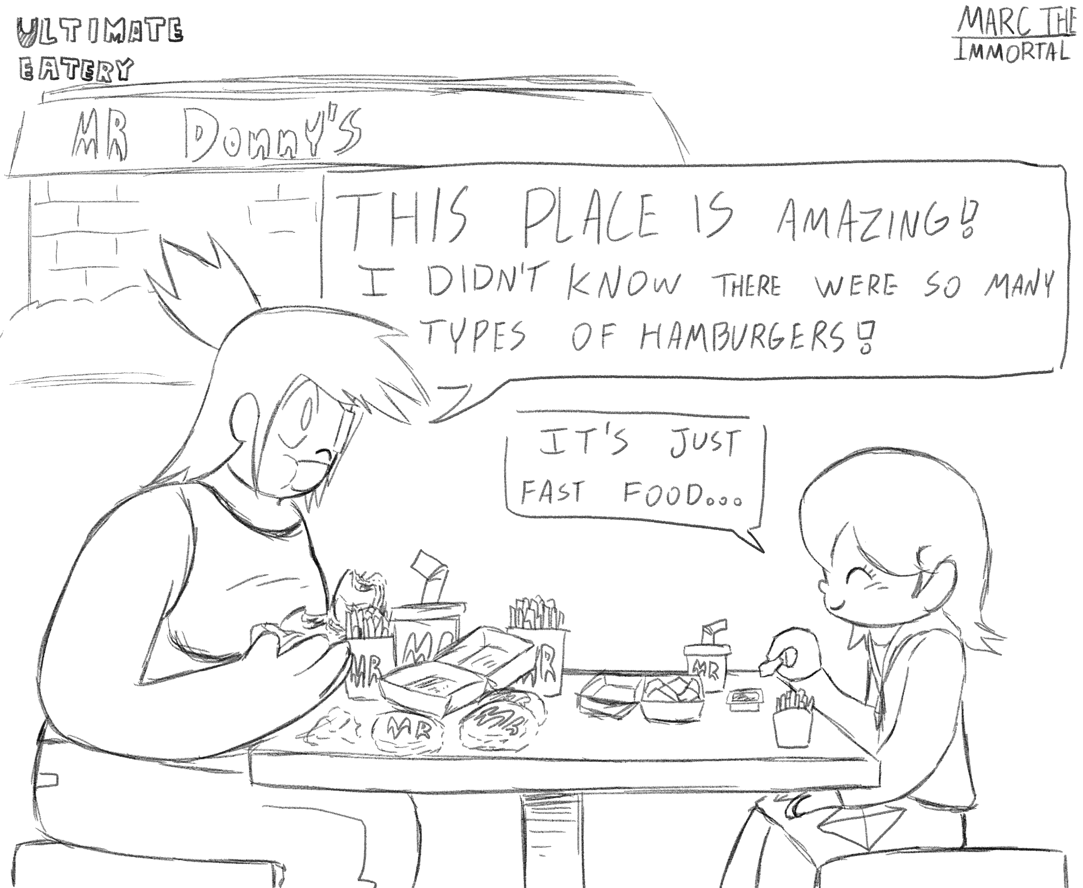 Ultimate Eatery. Featuring Lorrianta Uma and unoonyfus Rachie. : r 