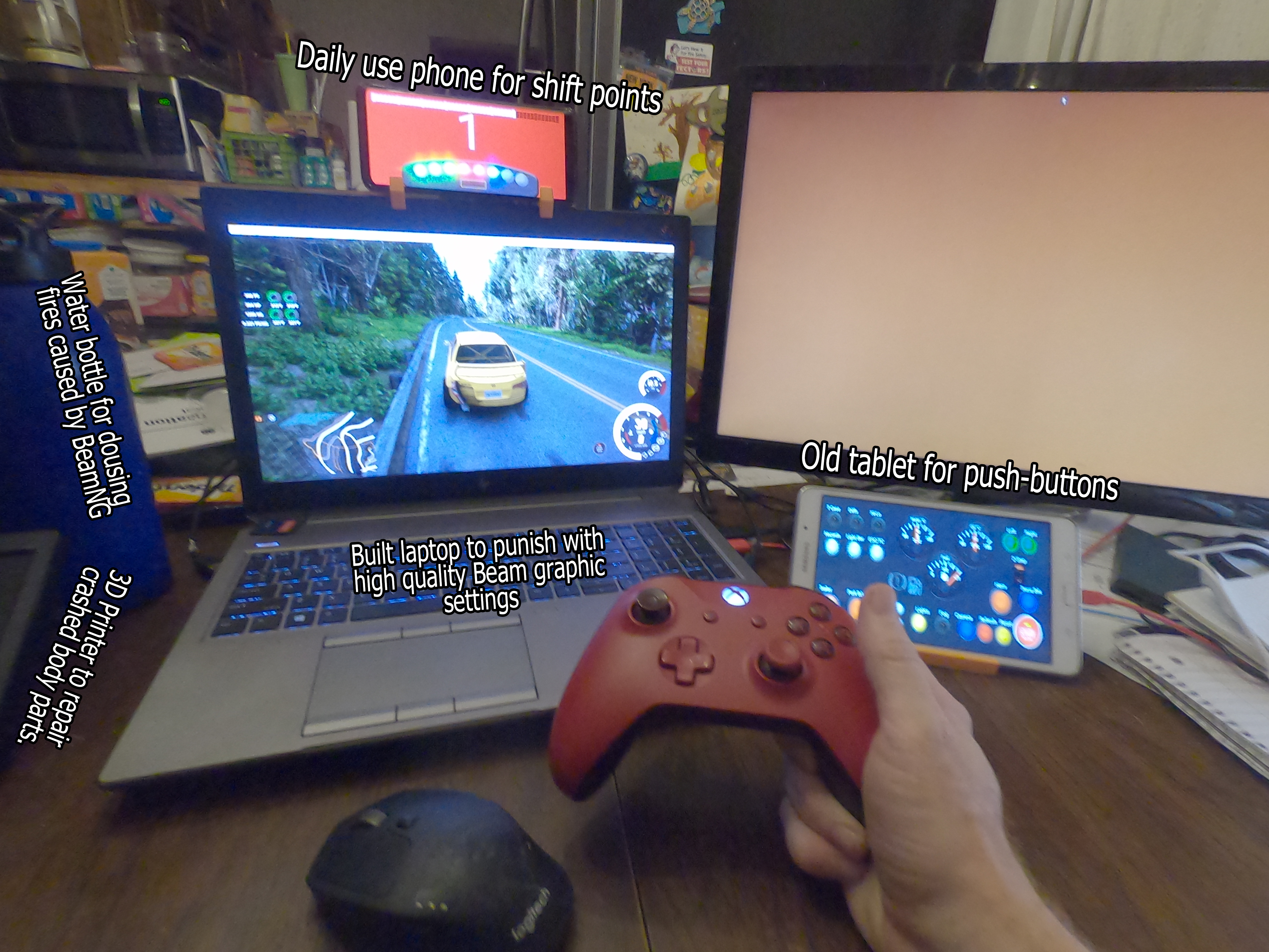 My Sim Rig and how Ive played Beam.NG for the past four years. : rBeamNG