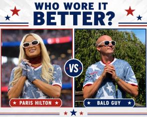 My wife didn’t like the shirt I bought. The next day Paris Hilton was wearing it.