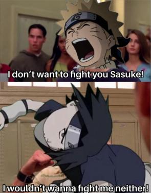 Little Uchiha, gonna cry?