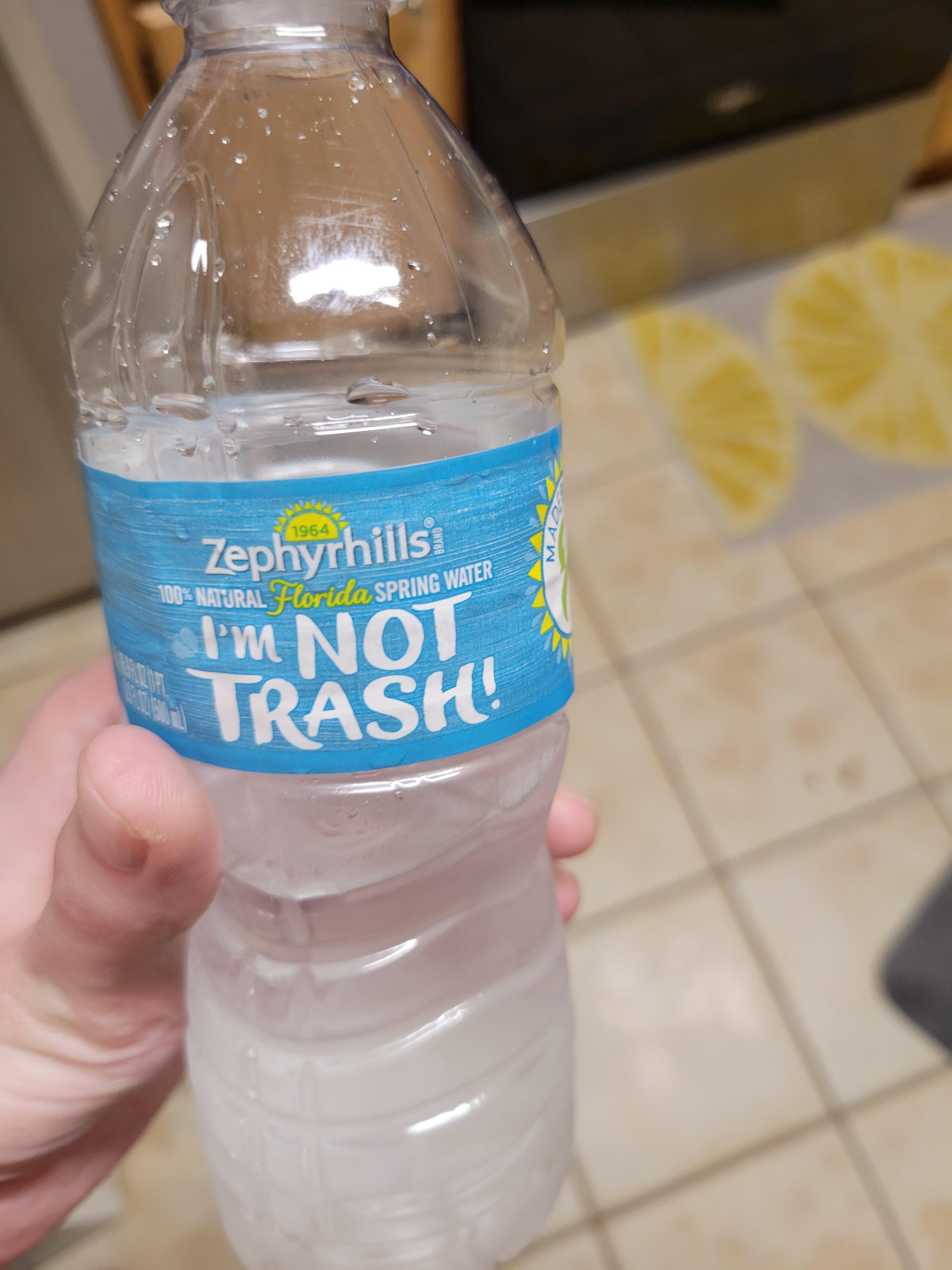 You may be tempted to buy bottled water to mix with formula, but in general, tap water is safe. My Bottled Water Giving Me Inspirational Quotes R Funnyandsad