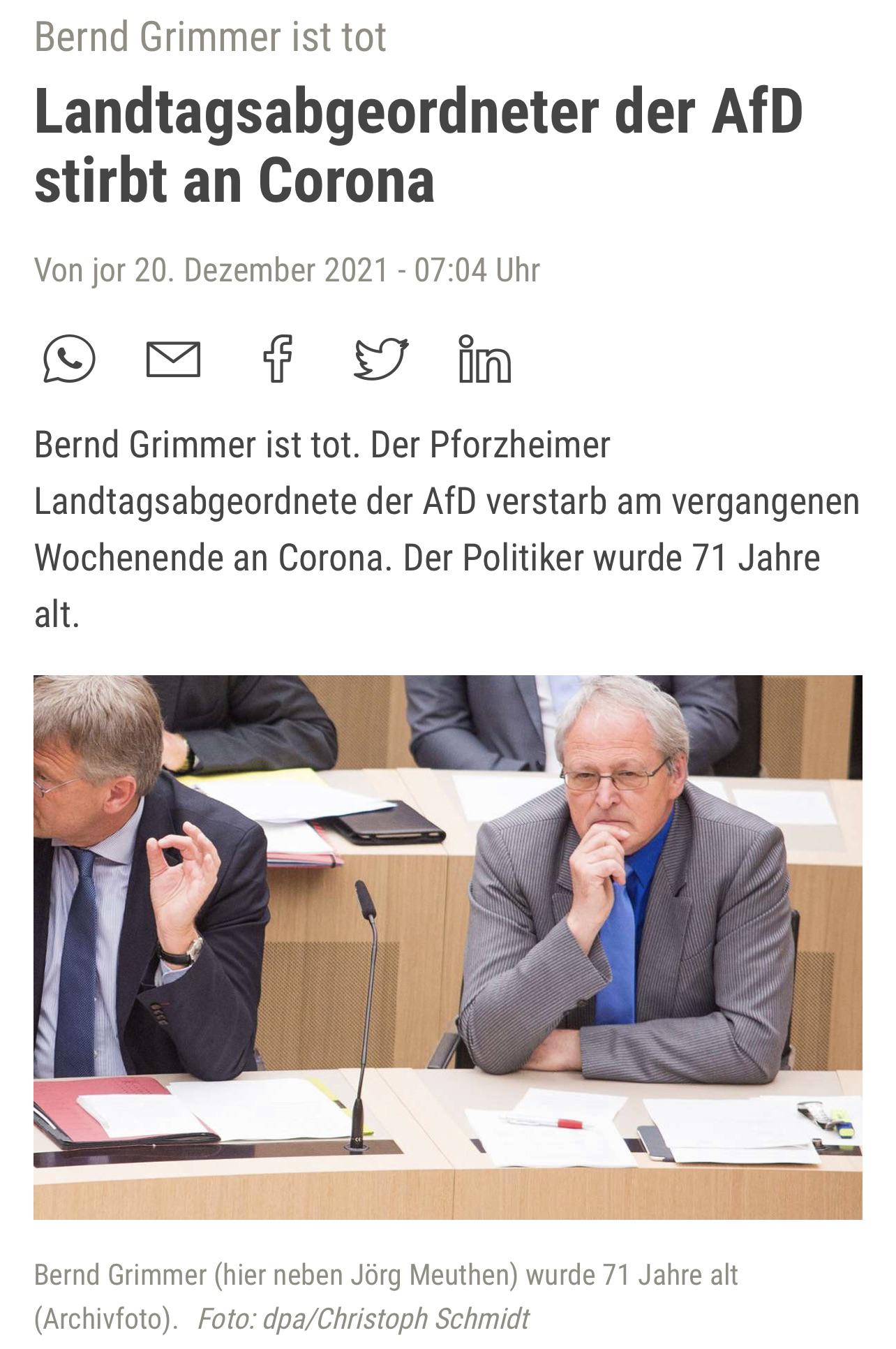 Der politiker wurde 71 jahre alt. 8g6gi3 Yguqs M