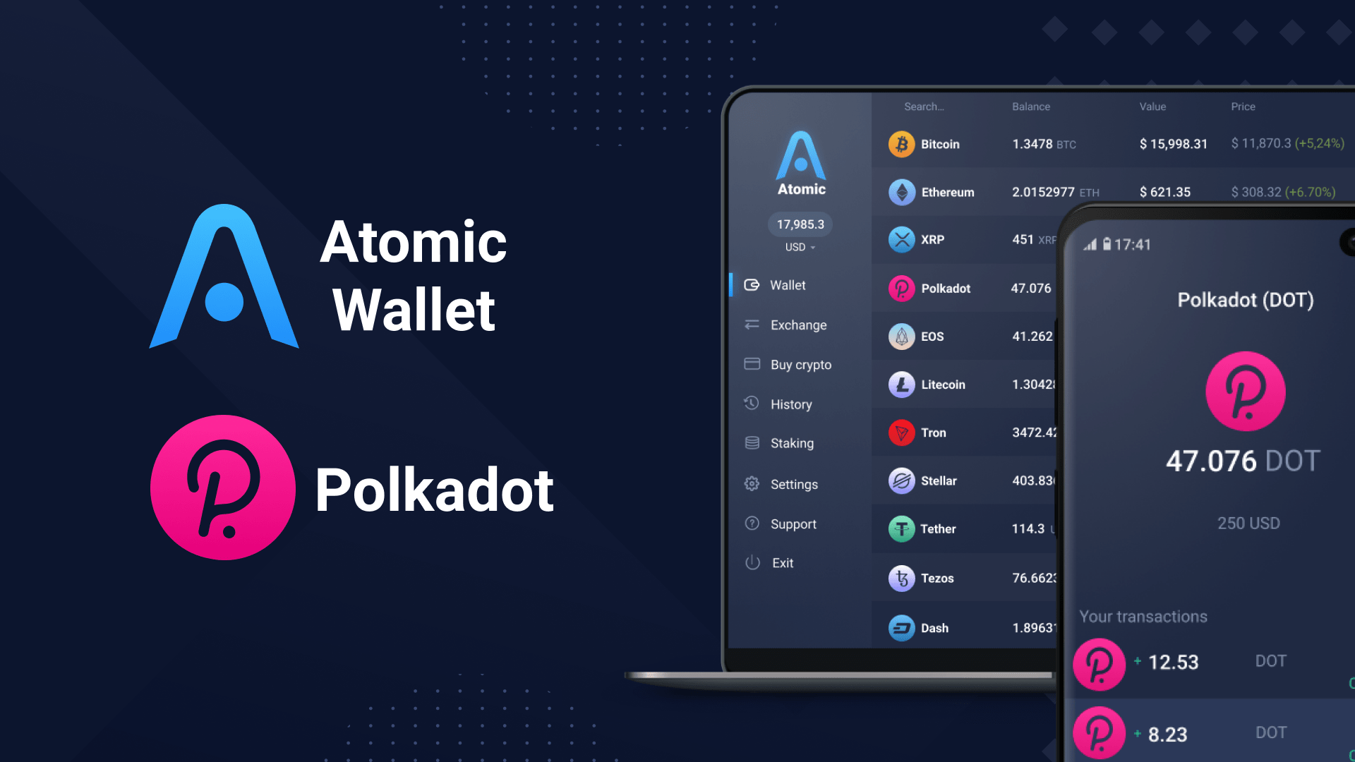 polkadot dot is supported ratomicwallet on where can i buy polkadot coin reddit