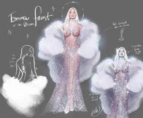 Emma Frost ‘At The Oscars’ – by (Marvel Stormbreaker) Lucas Werneck