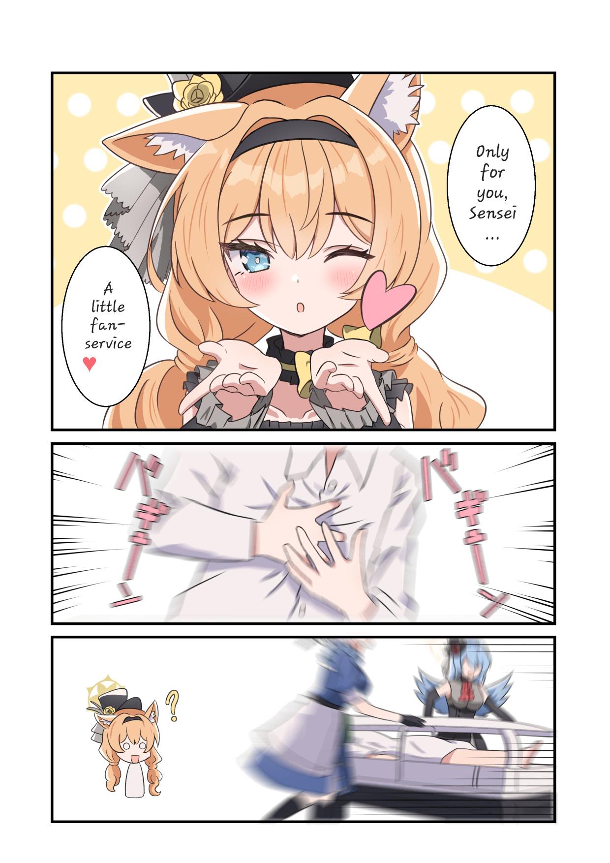 Only for Sensei [Mari, Mine, Sena] (稲穂synn) [TLTS by me] : rBlueArchive