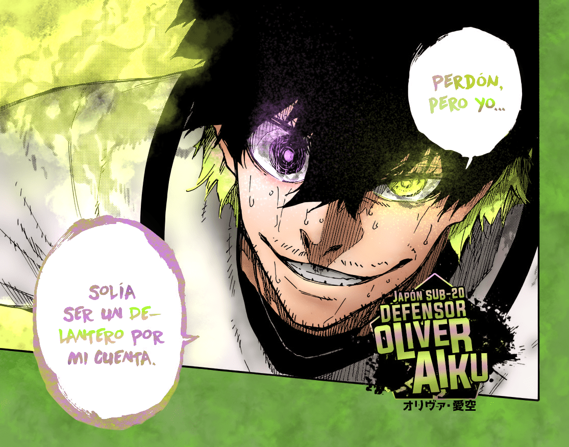 The Captain Oliver Aiku (colored by me) : rBlueLock