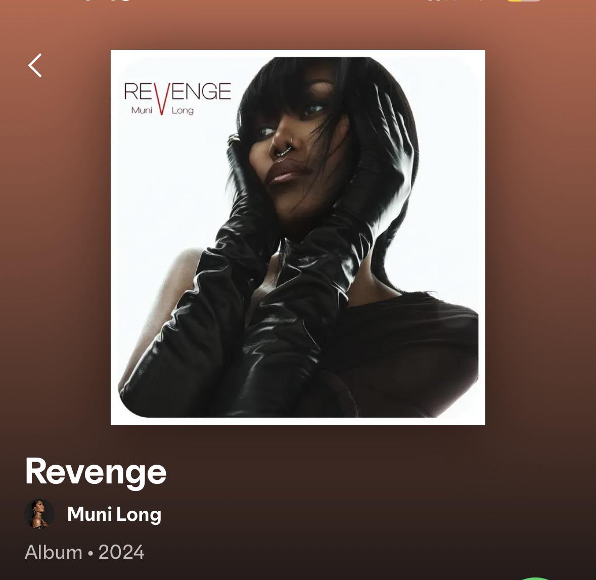 heard she was going through a divorce so i decided to listen to muni longs  album and its quite good : rrnb