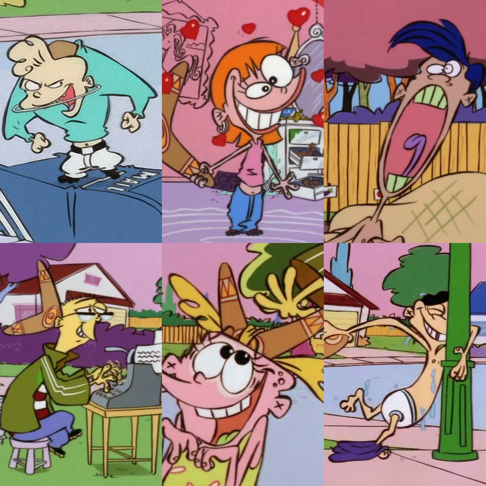 Los 6 personajes de Boomerang : rededdneddy