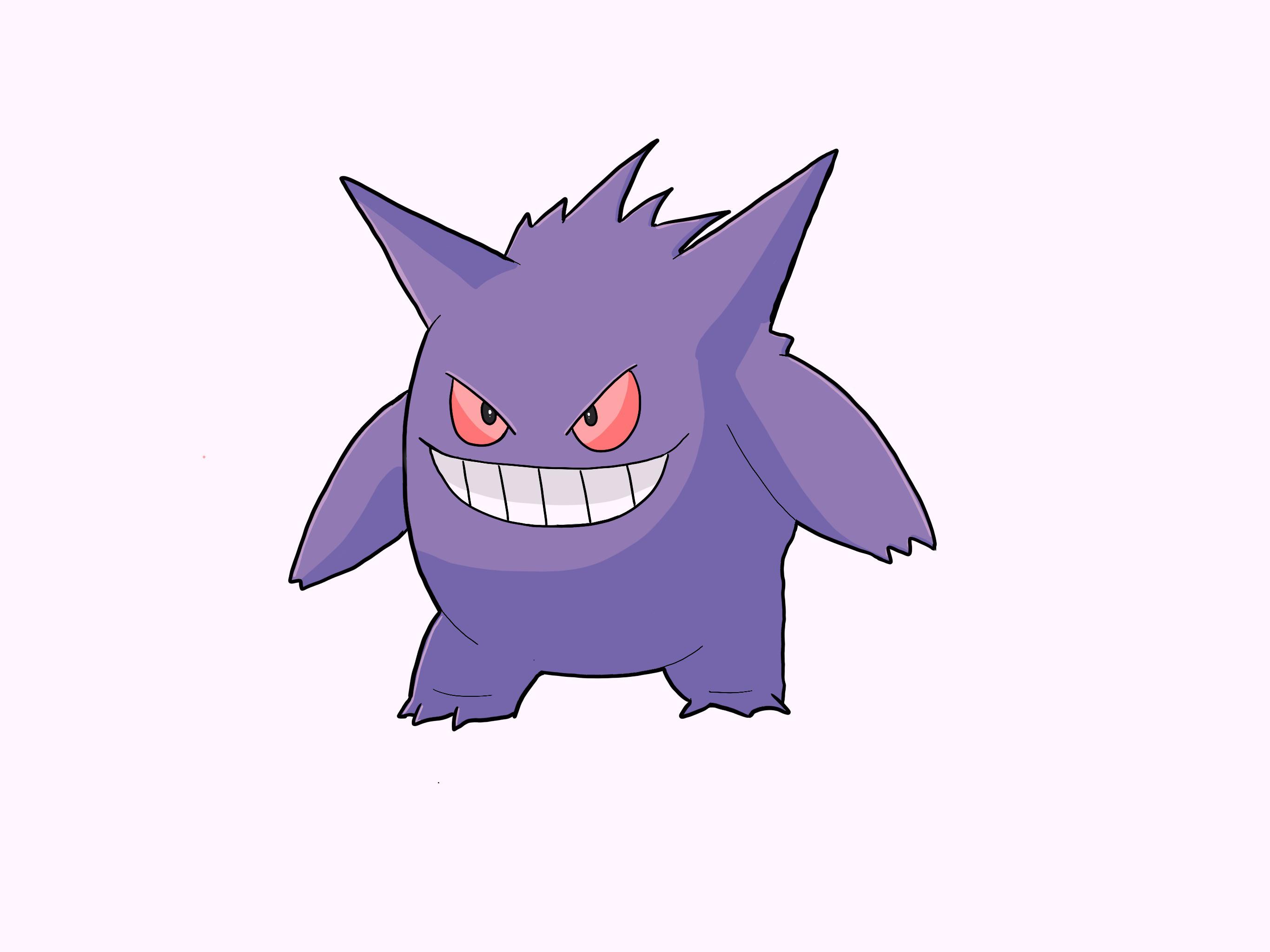 [oc] today it was gengar.
