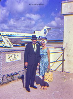 The days when we dressed up to ride an airplane (circa 1967)