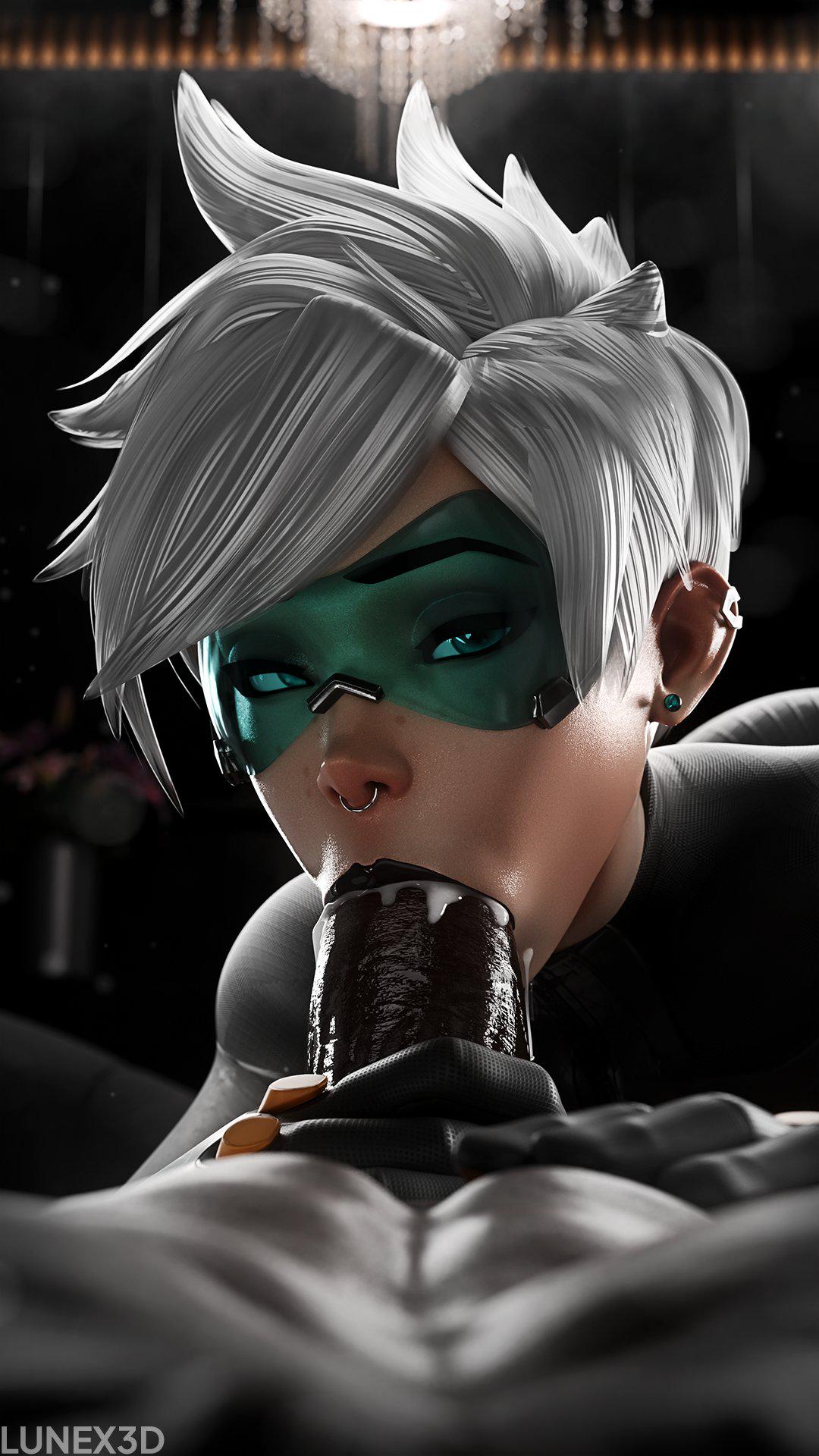 Tracer Blowjob (LuneX3D) : rOverwatch_Porn