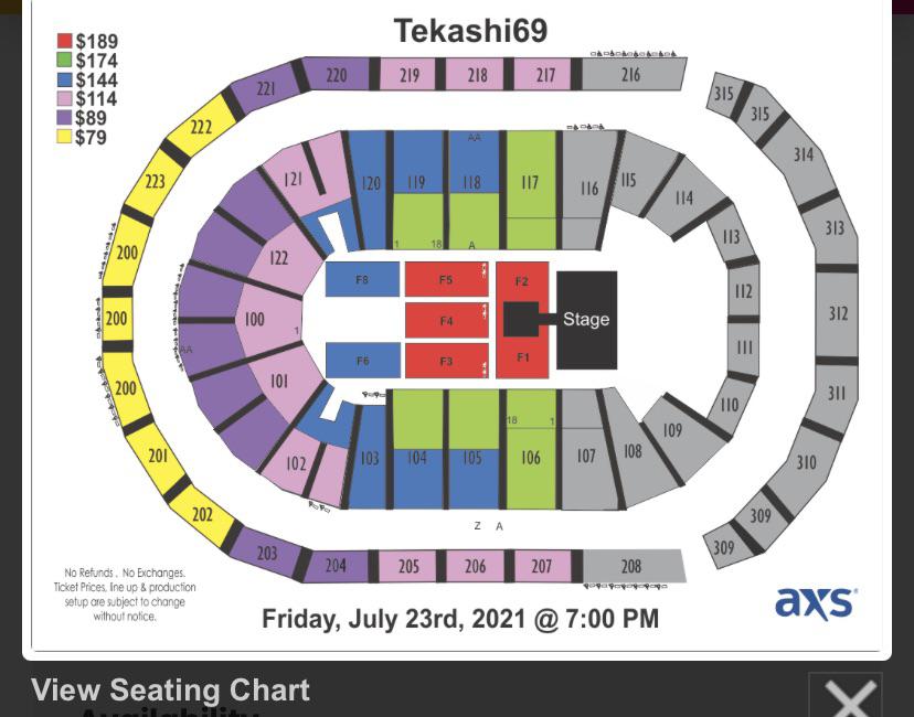 July 23 2021 Gas South Arena R 6ix9ine