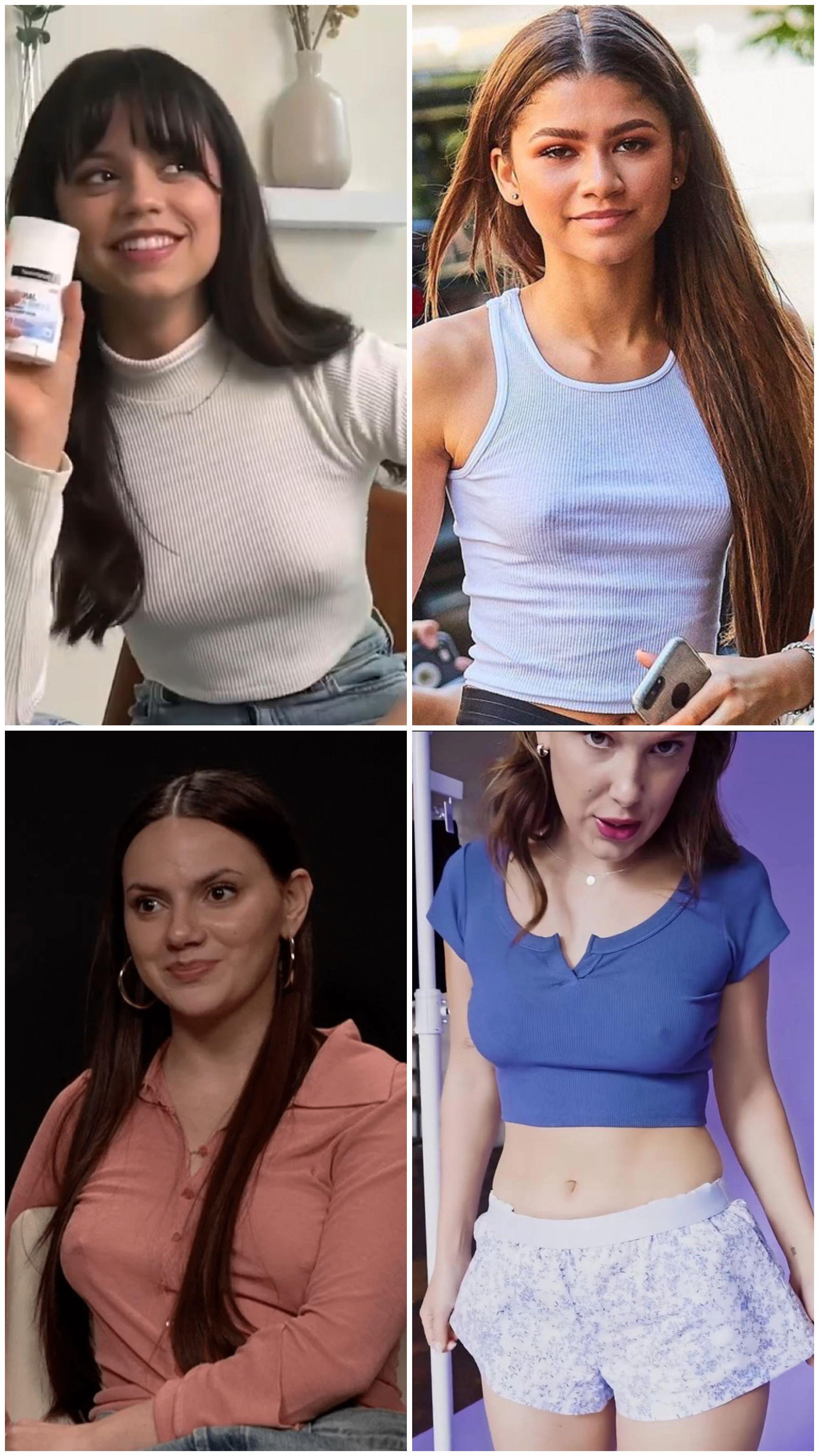 La audaz Dafne Keen se atreve - pezones liberados - un regalo de fotografías y grabaciones para tus ojos