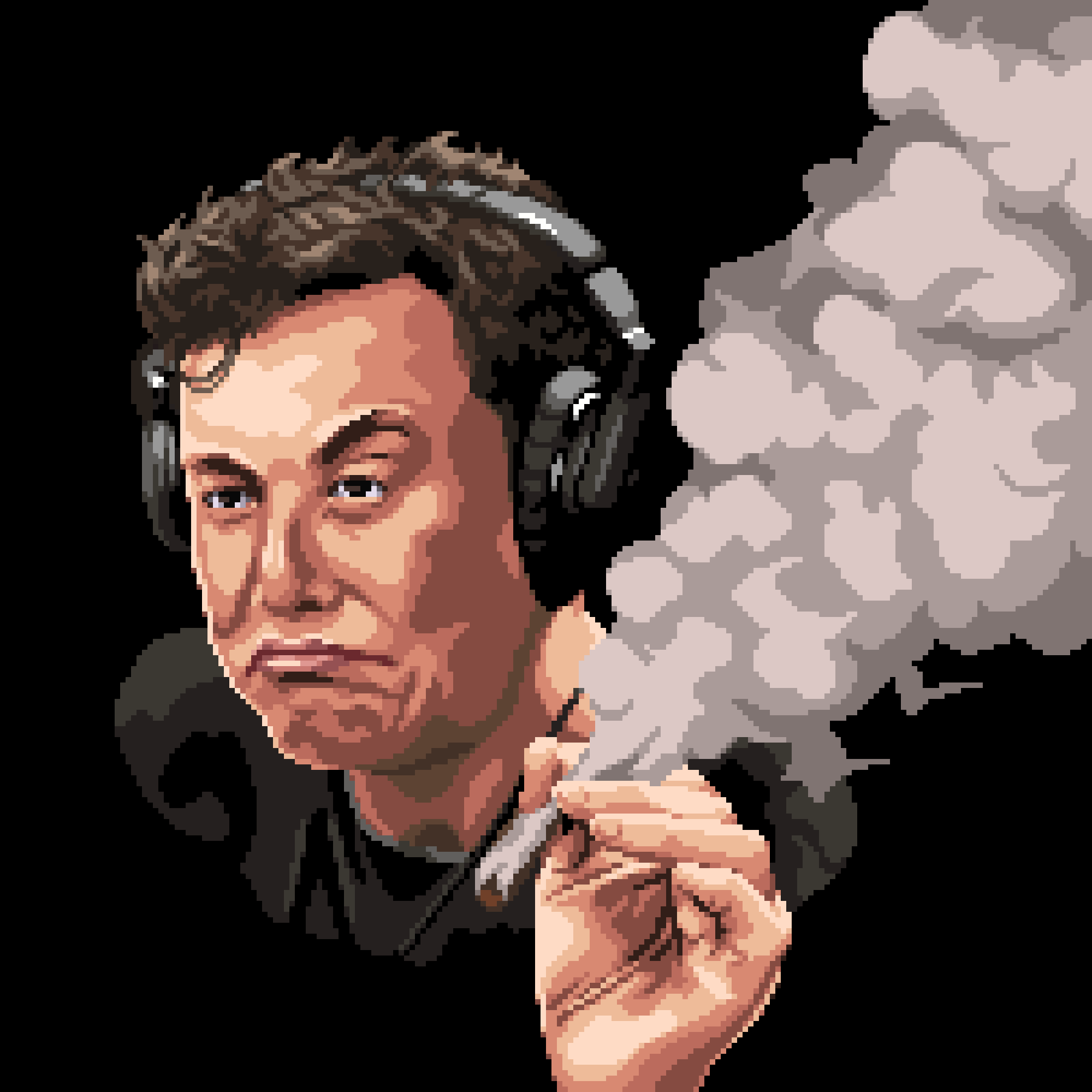 Search more hd transparent elon musk image on kindpng. Pixel Smoking Elon Musk Fan Art By Okee R Pixelart