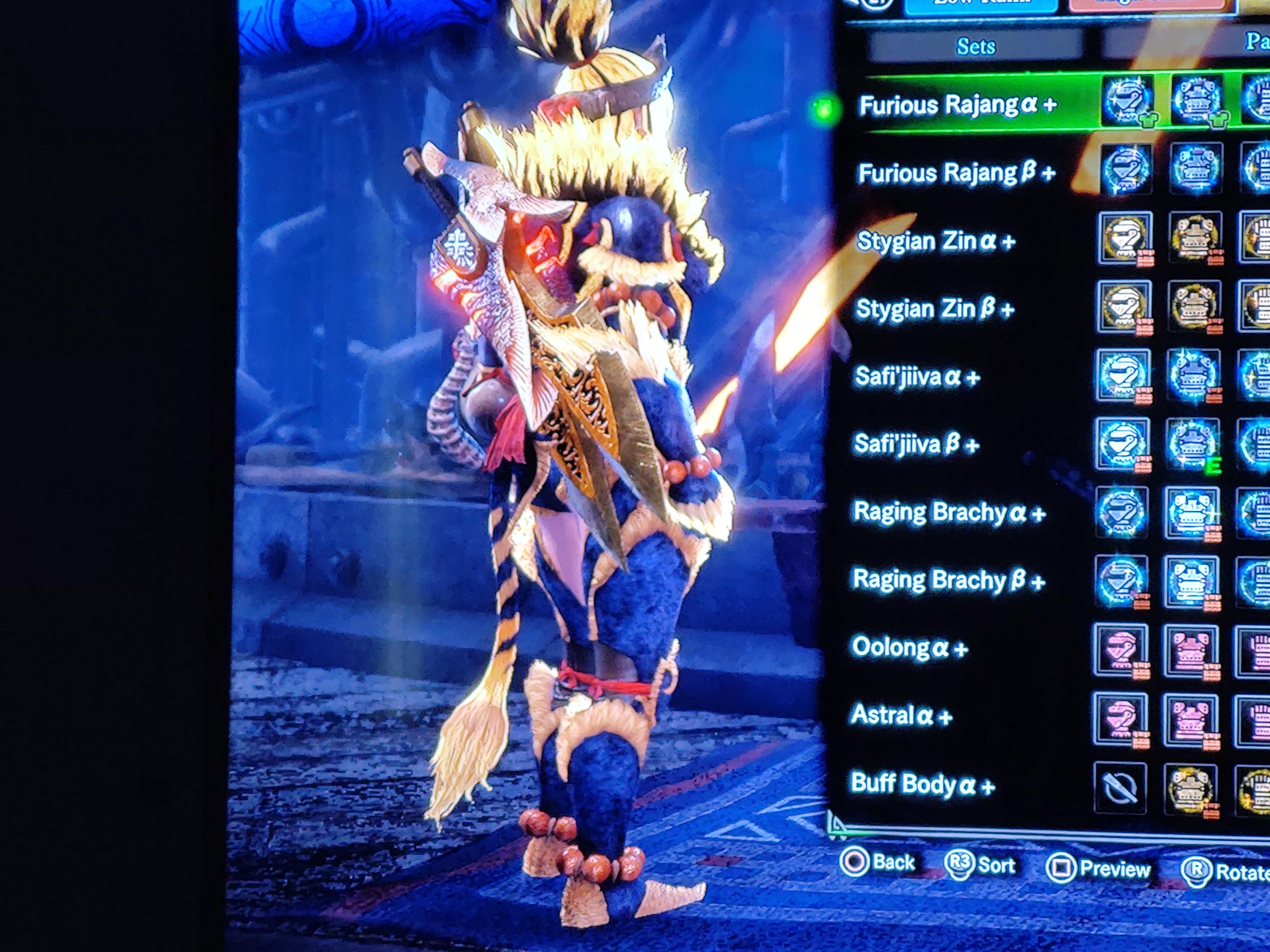 View 28 Rajang Armor Set