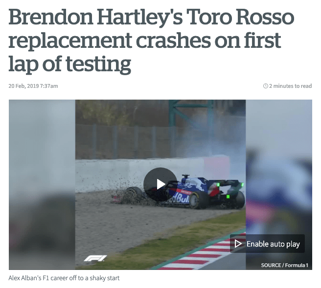 How The Bitter New Zealand Media Now Reports On Formula 1
