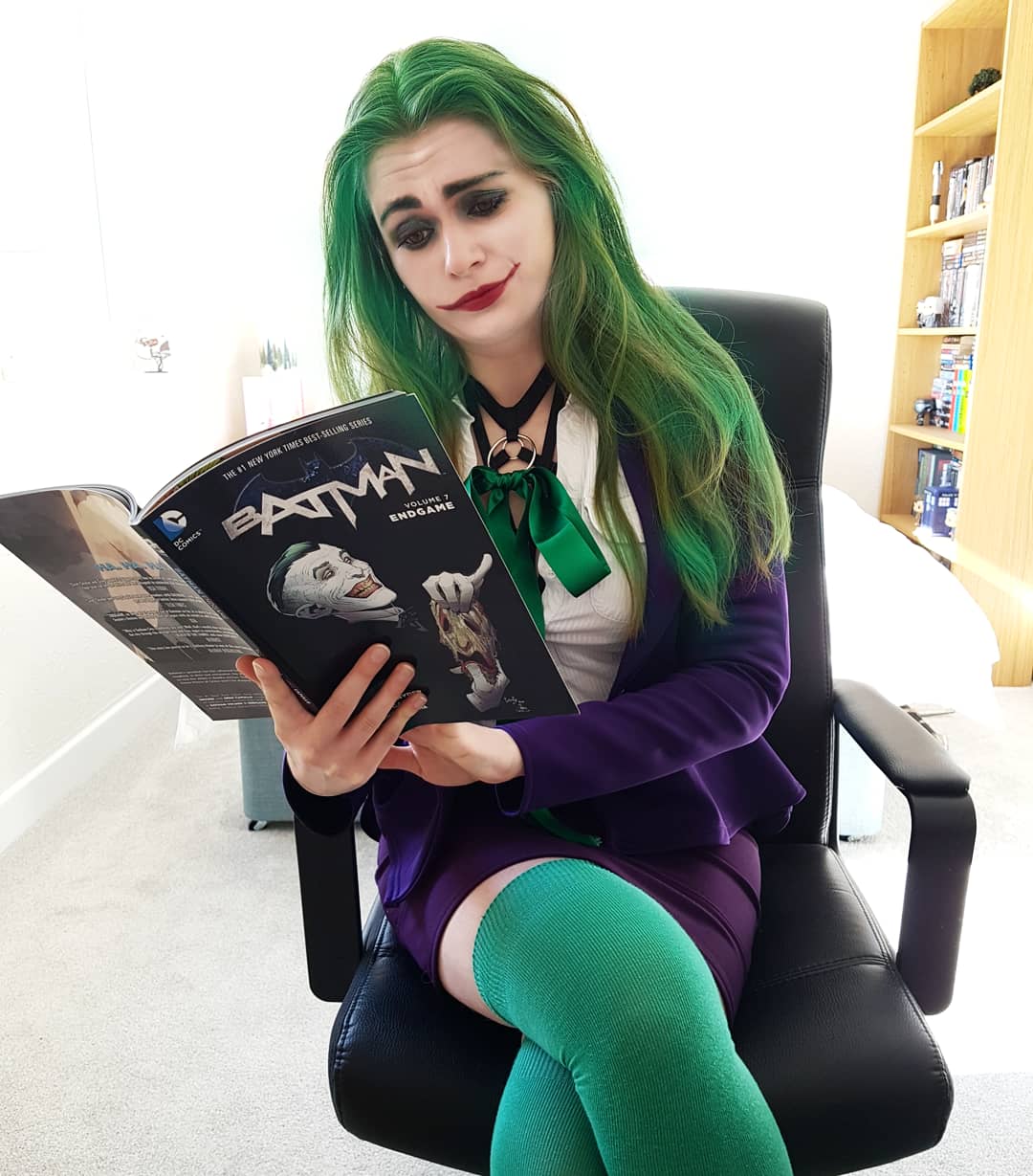 Diy female joker costume