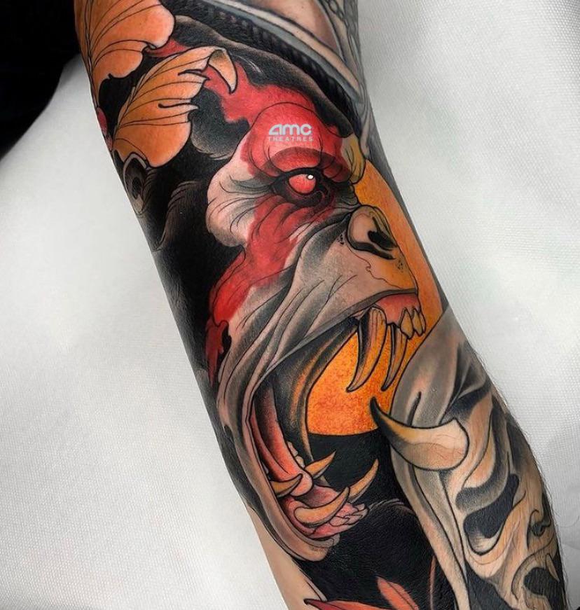 New Tattoo To Commemorated He Amc Apes Amcstock