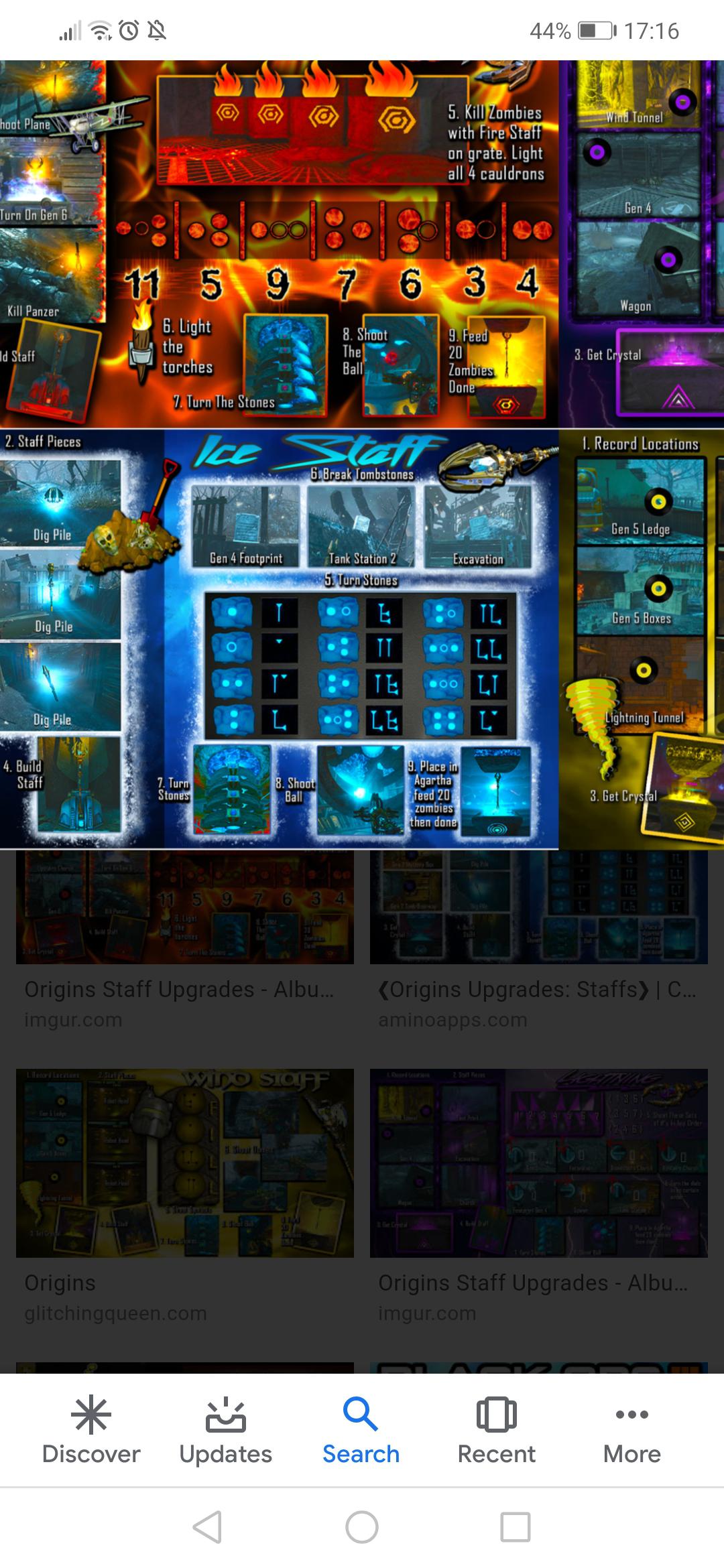 Lightning Staff Code Dials