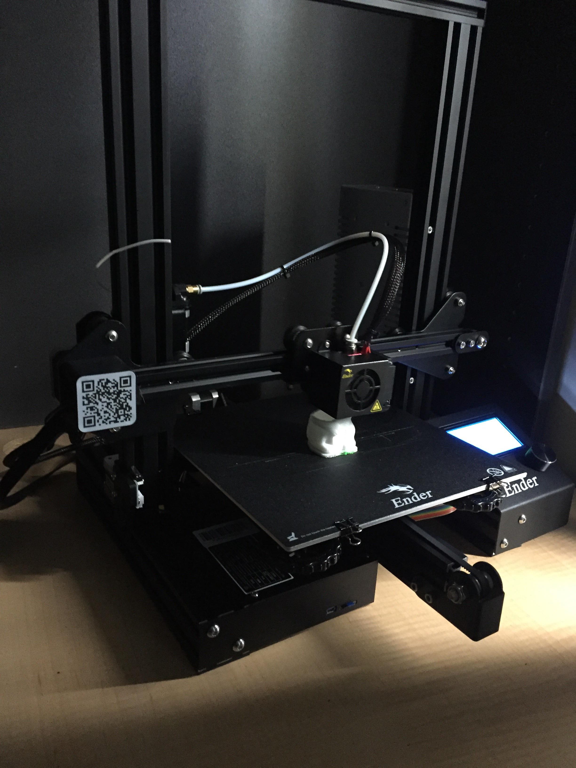 I M Printing The Cat Test Print On The Ender 3 First Print And I M Not Sure If It Came With Enough Filament What Should I Do 3dprinting