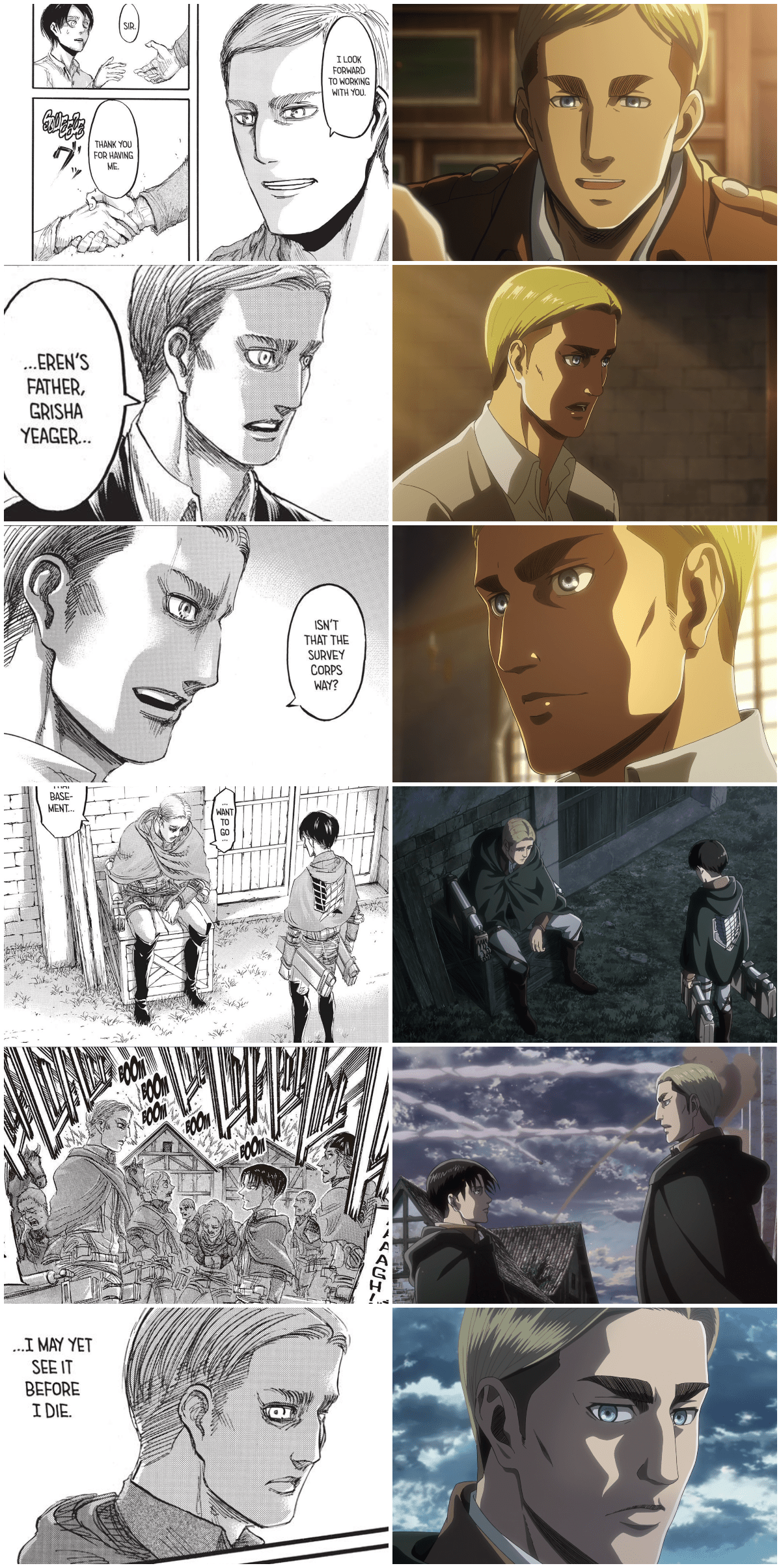 3.1m subscribers in the anime community. Erwin Manga Vs Anime Wit Studio Plastic Surgeon R Erwinsmith