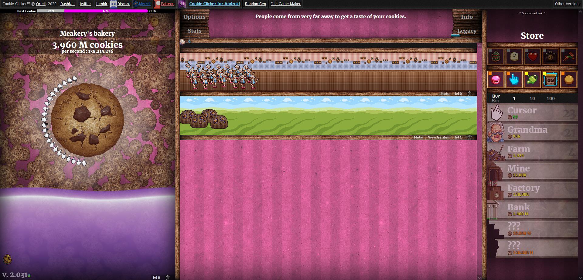 Cookie Clicker Unblocked Games 66 Fun Cookie Clicker Cookie Monster Love Meme Tyrones Unblocked Games Cookie Clicker.