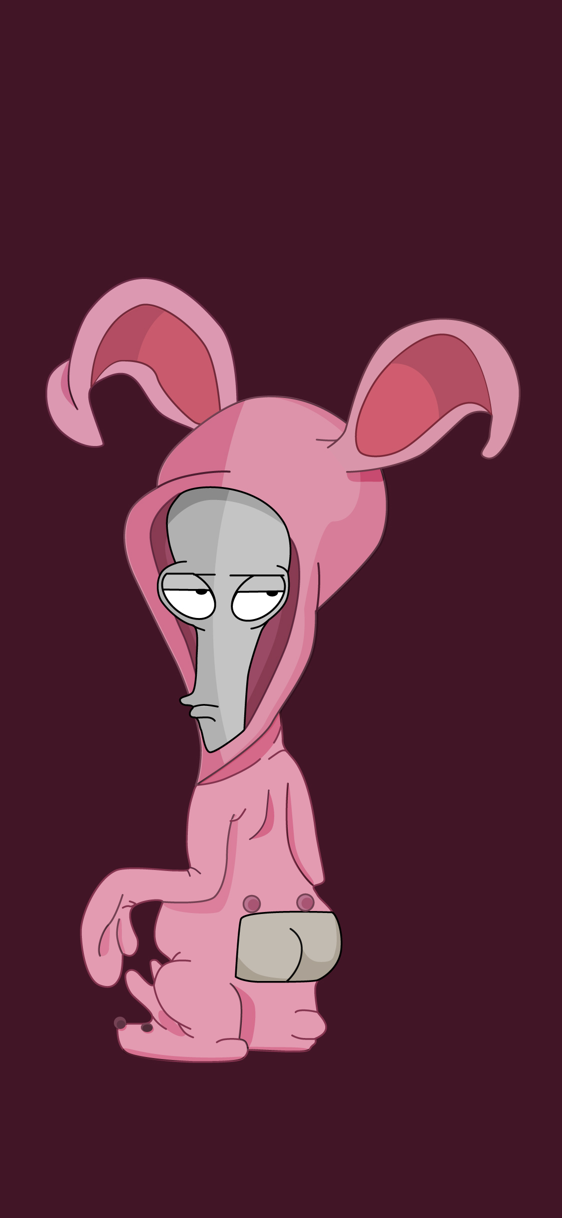 Check out this fantastic collection of american dad phone wallpapers, with 20 american dad phone background images for your desktop, phone or tablet. Oc And Mic Roger S Bunny Costume Mobile Wallpaper R Americandad