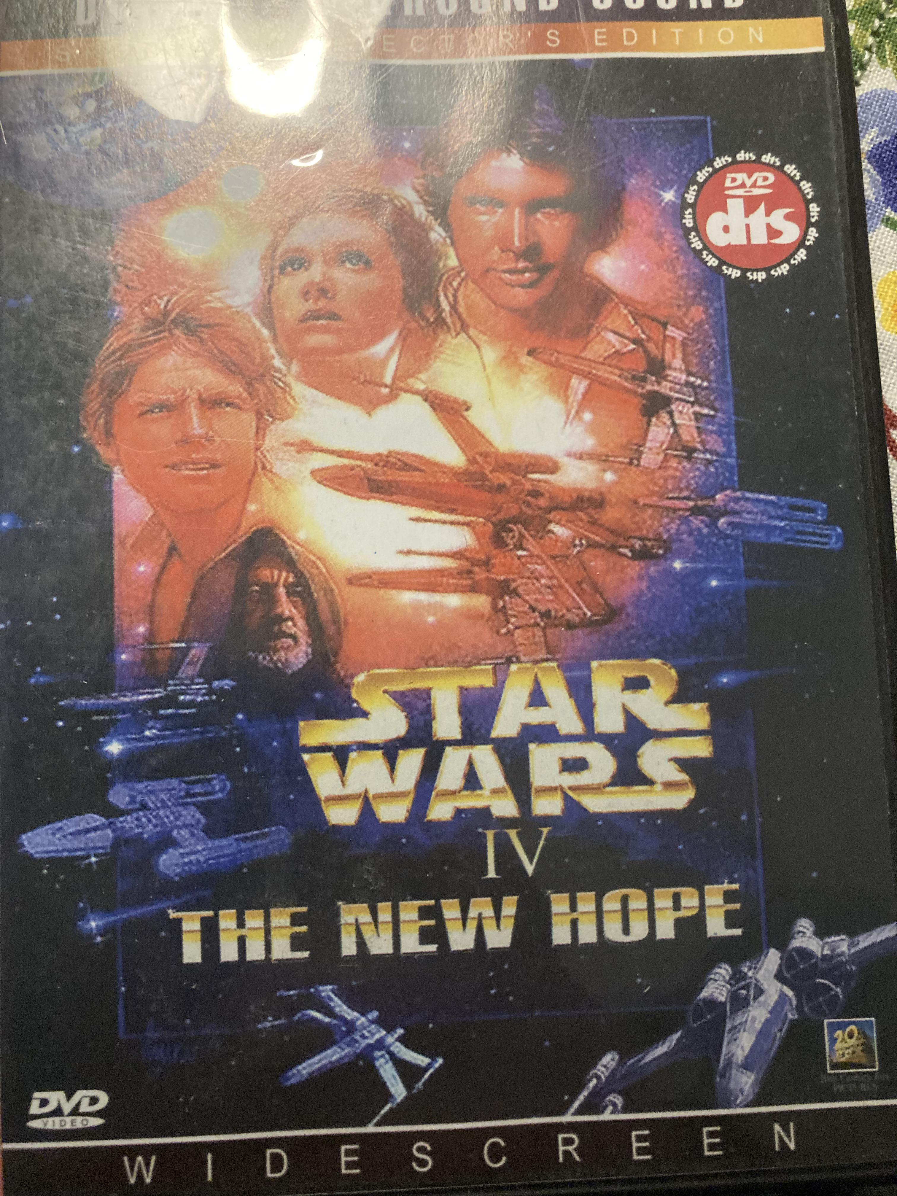 Why does my dvd say ”The New Hope” and not ”A New Hope”? : rStarWars