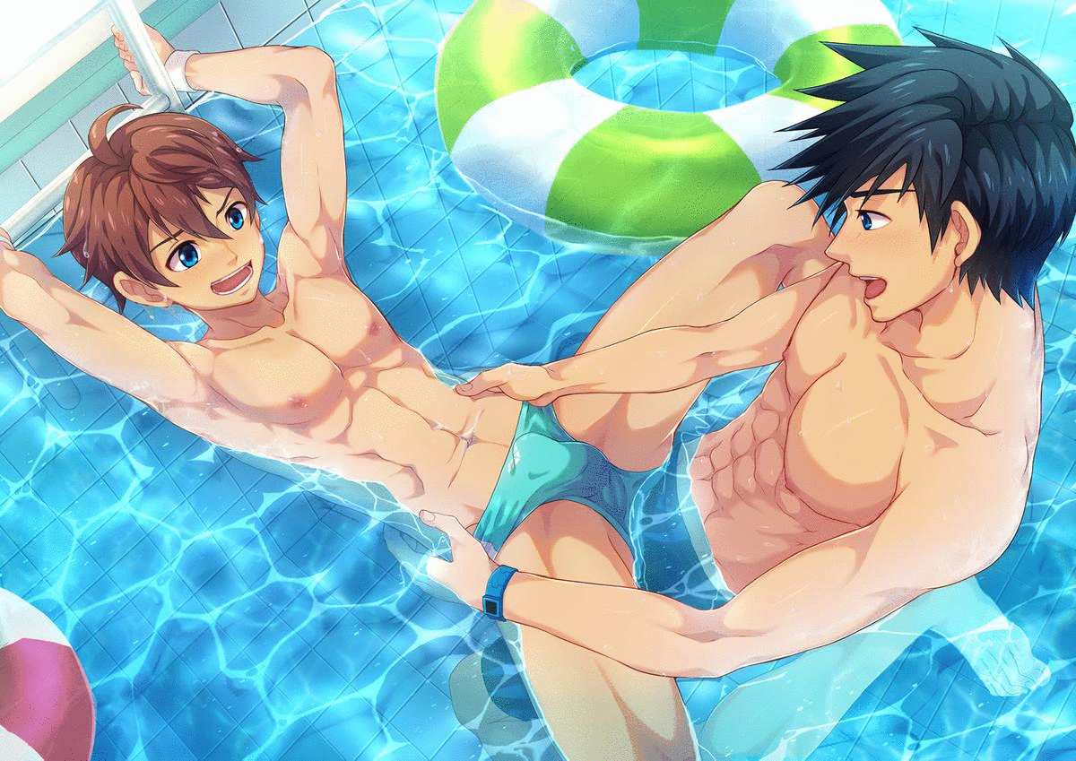 Natsumi and Seto (Camp Buddy) : ryaoi