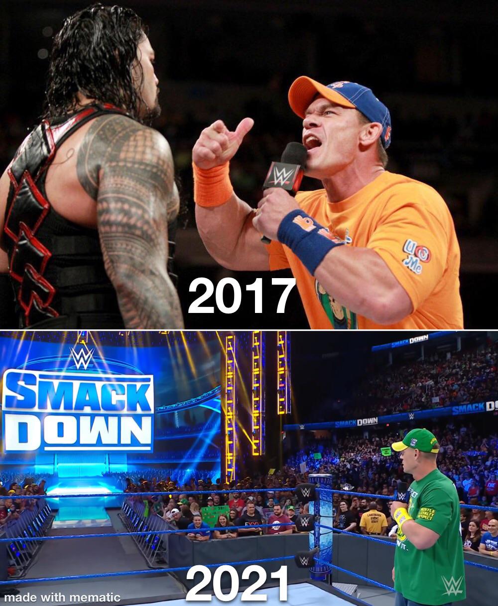 I guess you cant look bad if you dont do face to face.. : rWWE