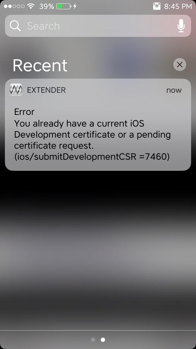 [help] anyone knows why [[extender]] gives this notification?