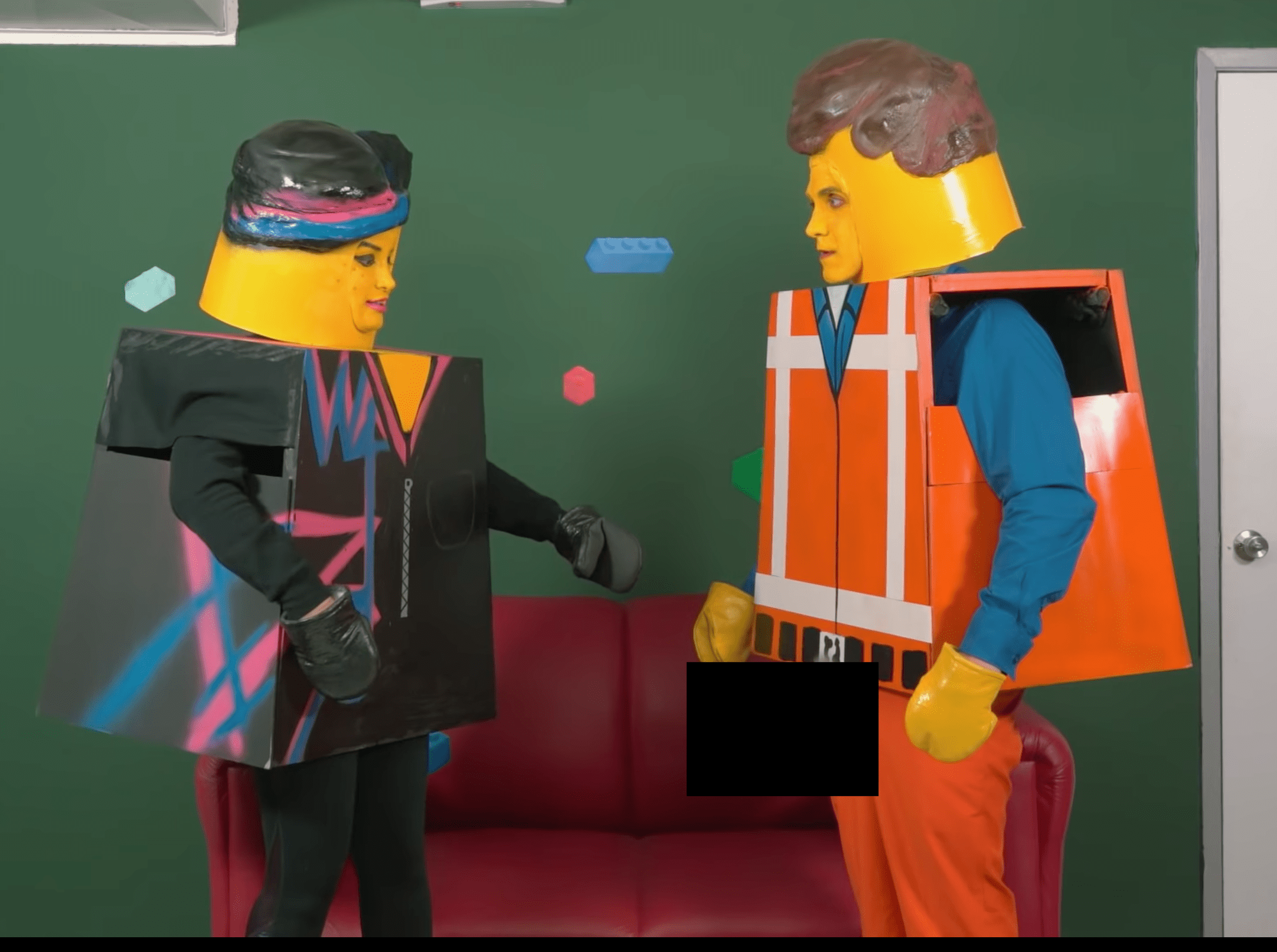 In The LEGO Movie (2014), Emmet literally exposes something near Wyldstyle,  wait, I think I have watched the wrong one. : rshittymoviedetails