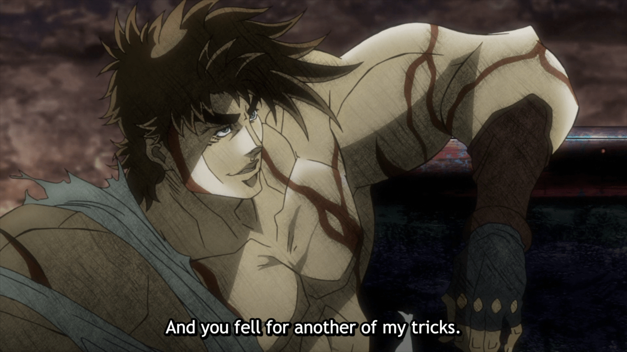 You fell for another of joseph joestar's tricks