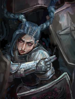 Knight Jinx (by @artsy_amithyst)