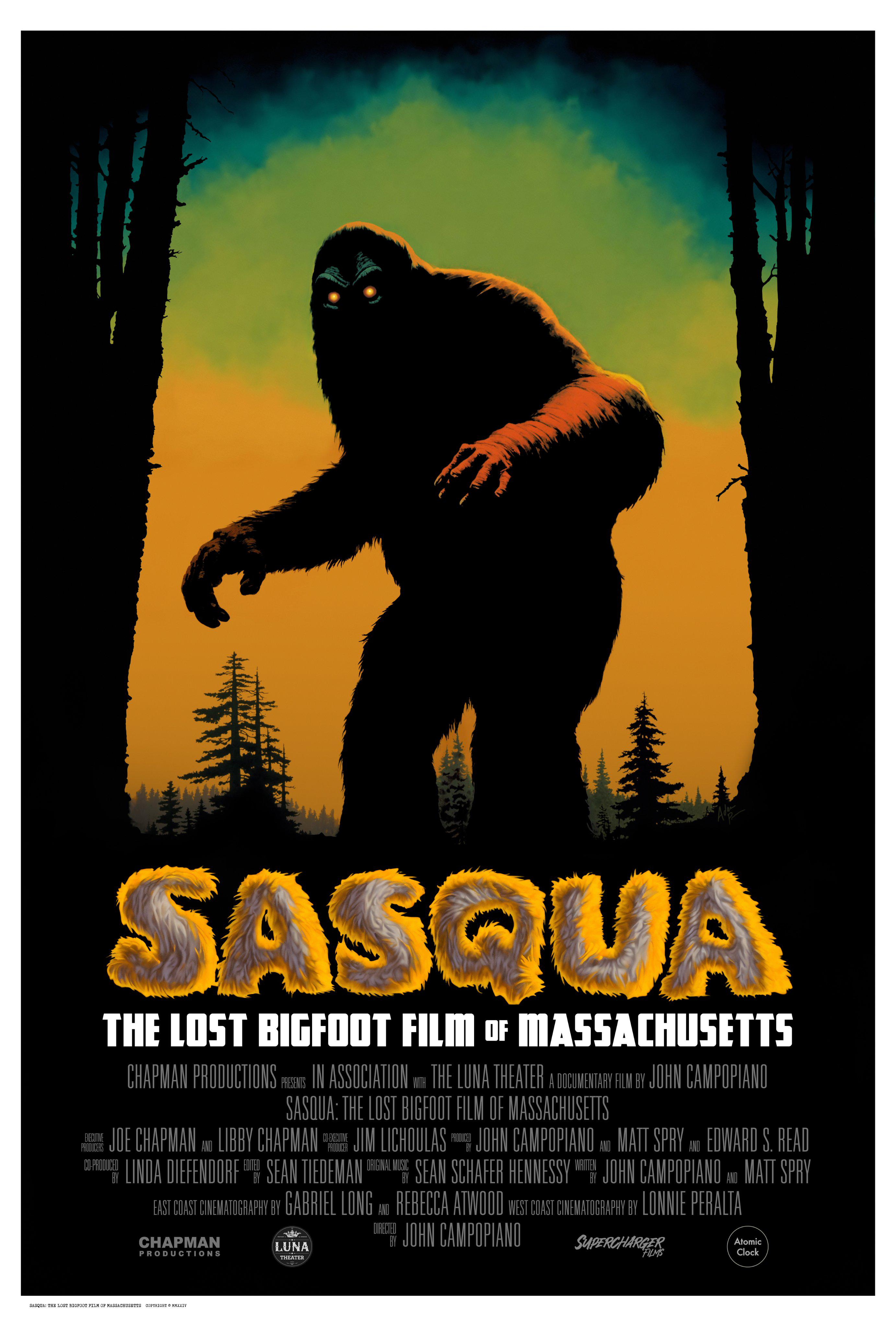 Official Poster for the Documentary Sasqua: The Lost Bigfoot Film of Massachusetts : rmovies