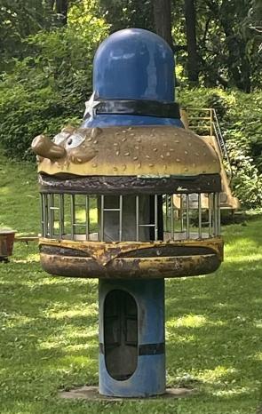 Playground structure or child prison?