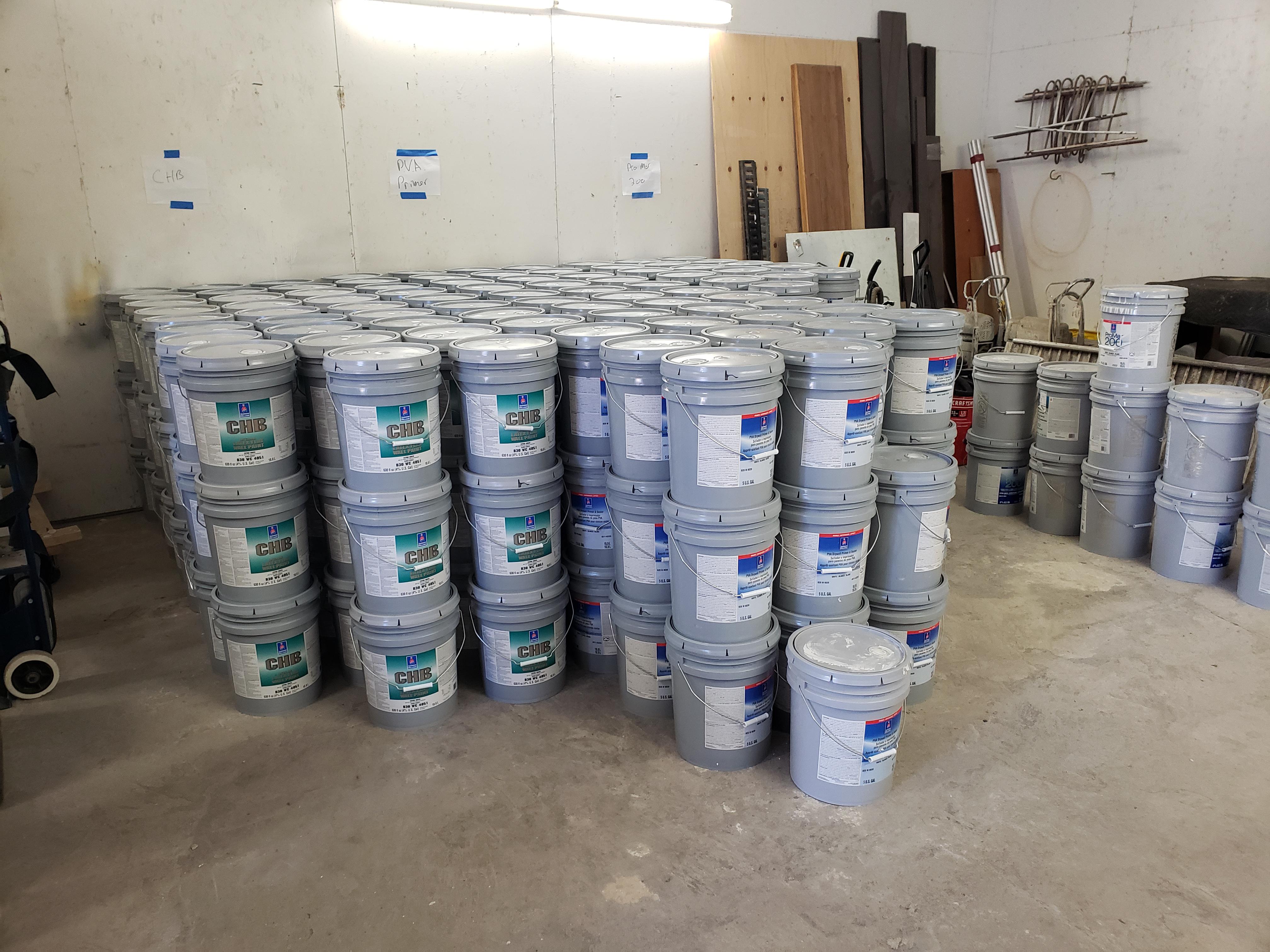 Sherwin williams traffic paint shortage