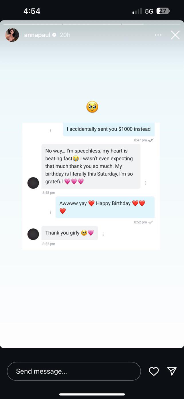 mikaela testa throwing shade at anna paul : rAussieTikTokSnark