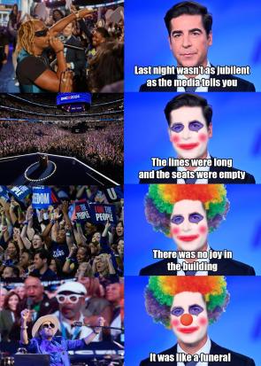 Jesse Watters thoughts on the DNC