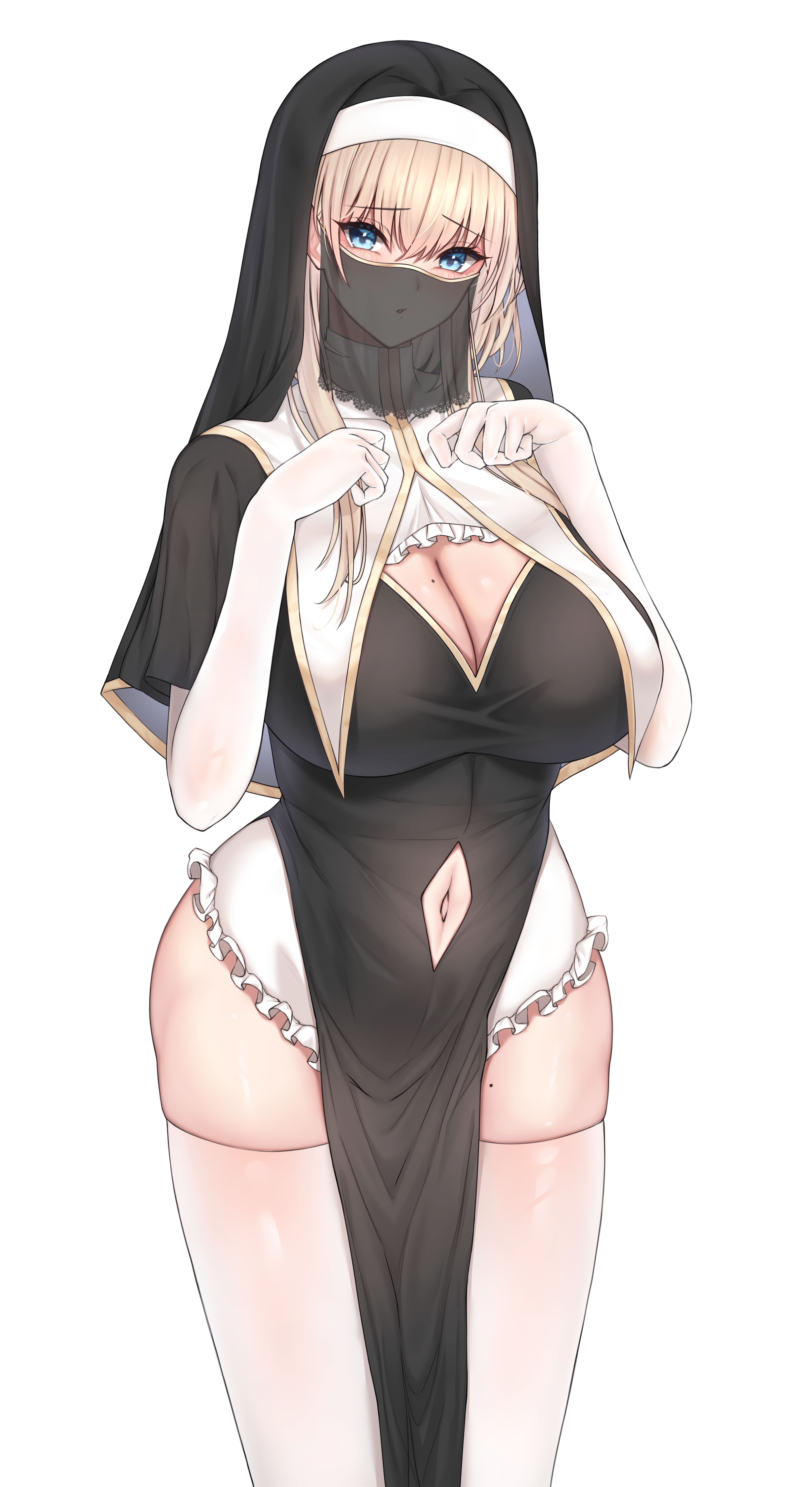 Sexy Anime Nun