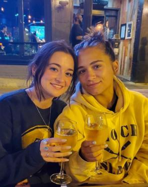 Couple drinks