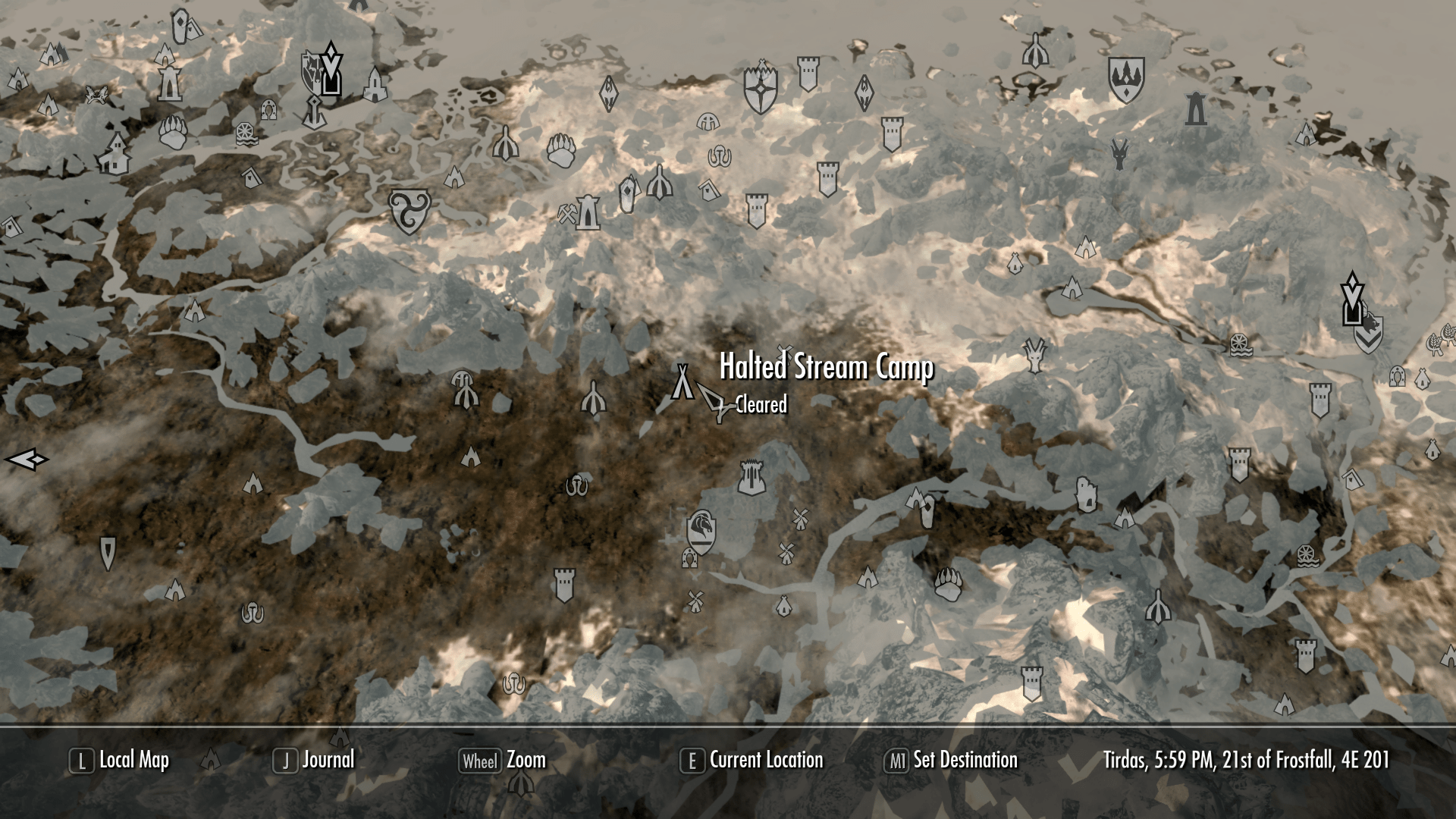 Once this is done, the map icon should complete properly. Thanks Steam For The Random Update And Made My Game Look Like This R Skyrim