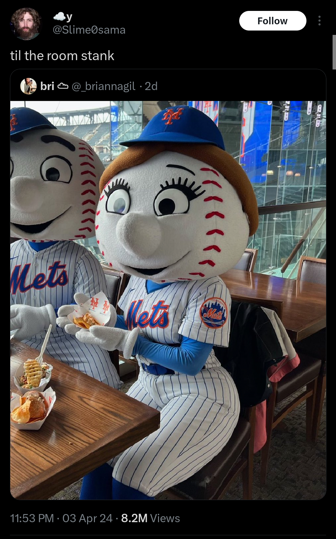 Please do not sexualize Mrs. Met. : rNewYorkMets