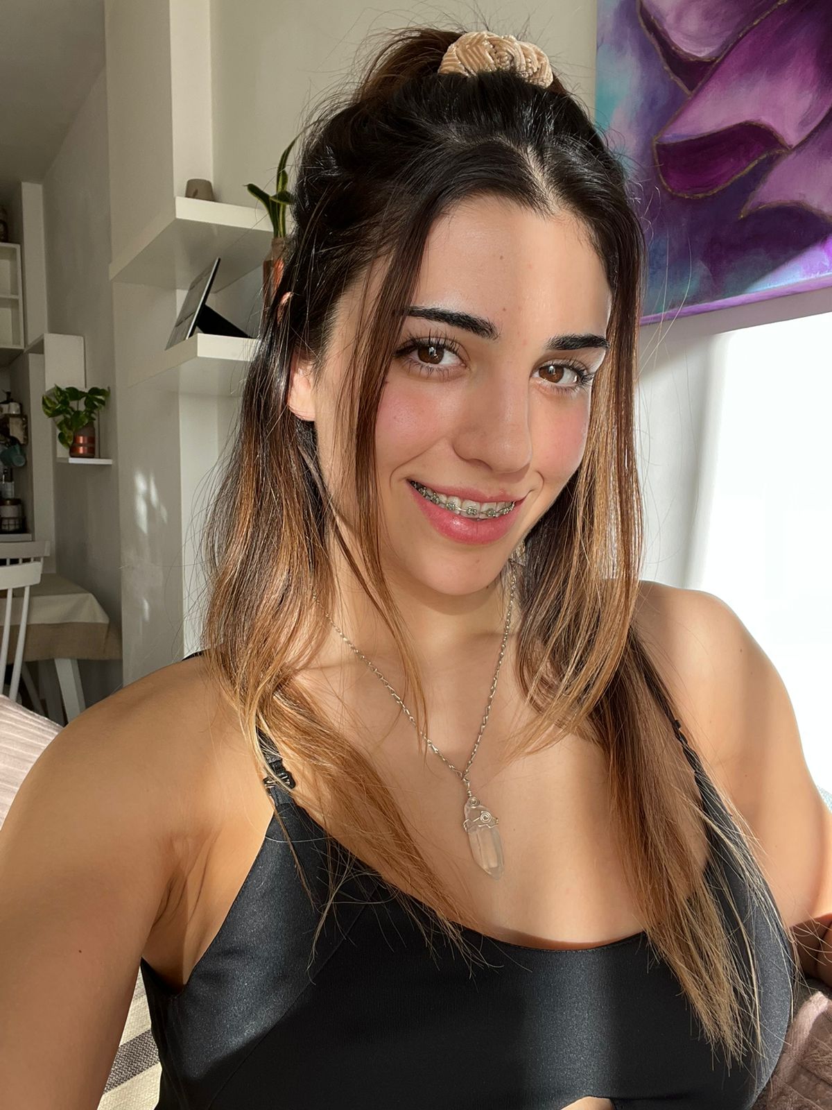 what is ur honest thought about girls with freckles and braces? Sexy Sexy