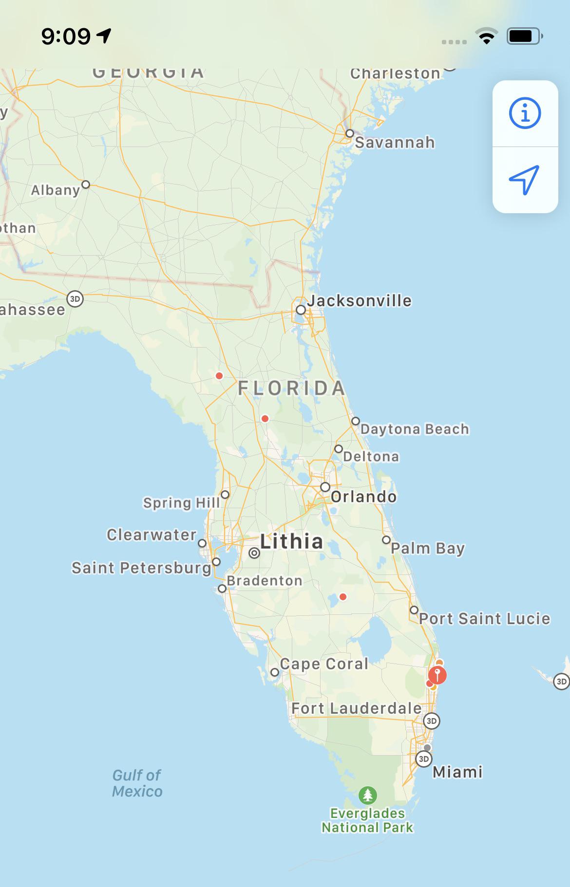 Does Apple Think The Little Known Town Of Lithia Is The Capitol Of 