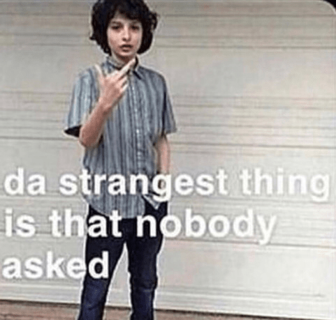 Da strangest thing is that no one asked for your opinion karen