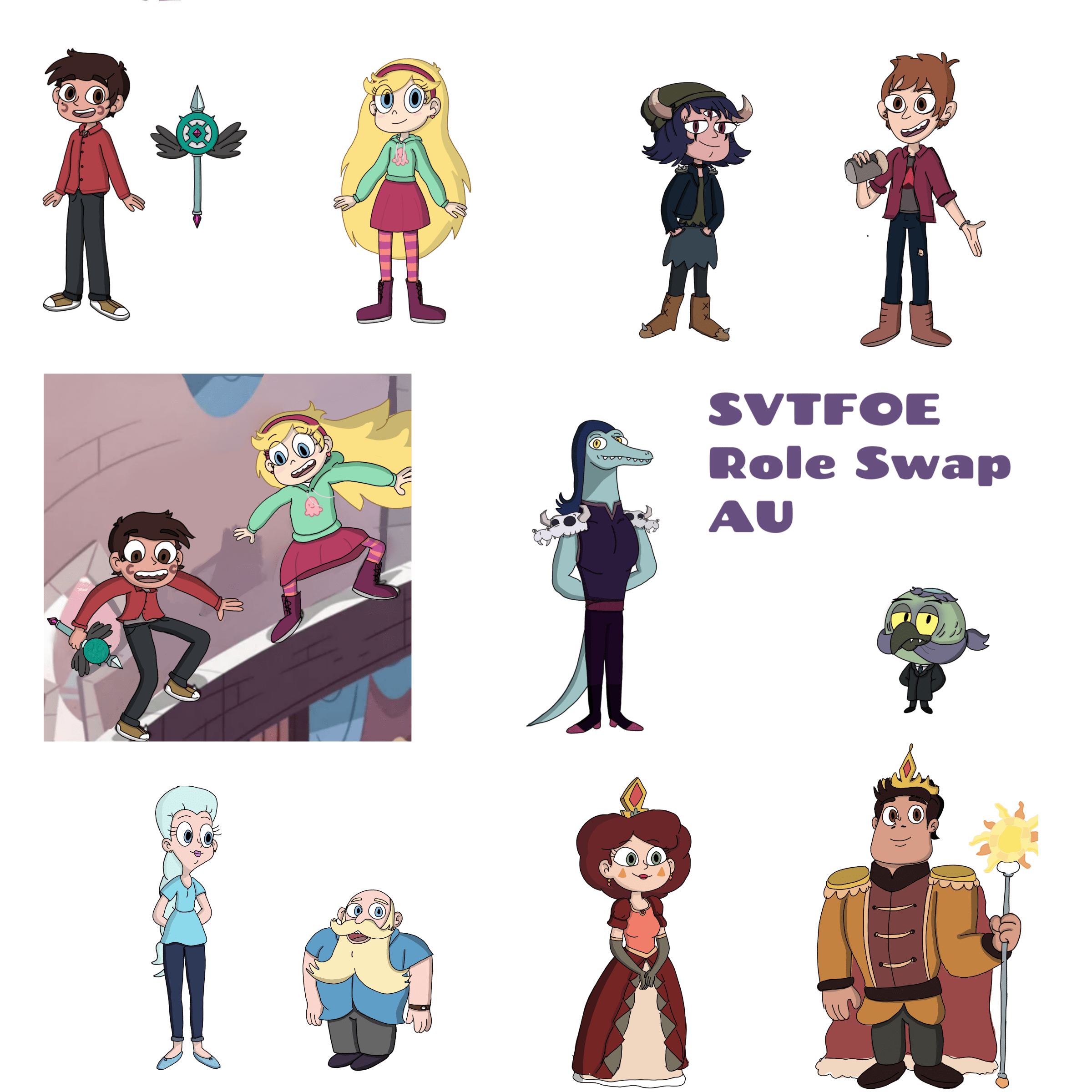 SVTFOE Role Swap AU pt 1 : r/StarVStheForcesofEvil.