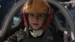 Hermione Corfield as Tallissan “Tallie” Lintra in Star Wars: The Last Jedi (2017)