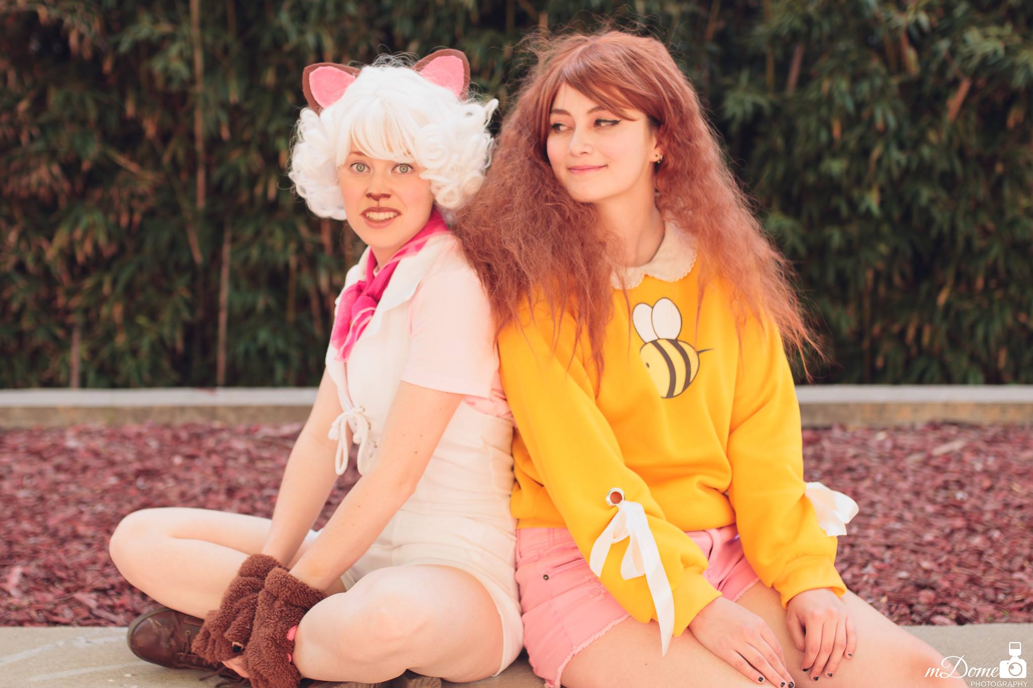Puppycat and bee cosplay